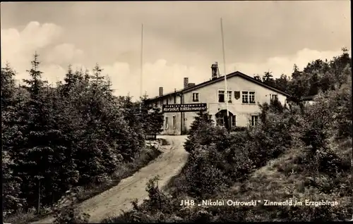 Ak Zinnwald Georgenfeld Altenberg im Erzgebirge, JHB Nikolai Ostrowski