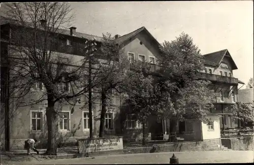 Ak Rathewalde Hohnstein Sächsische Schweiz, Gasthaus