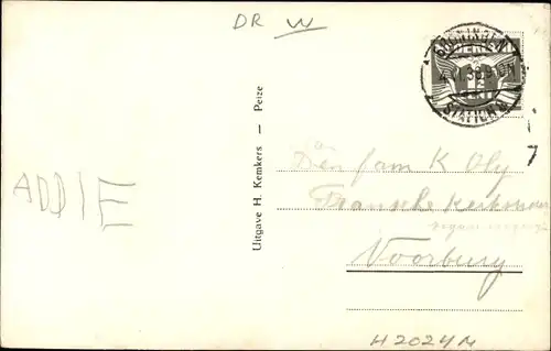 Ak Peize Drenthe Niederlande, De Brink