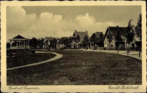 Ak Sappemeer Groningen Niederlande, Parkstraat