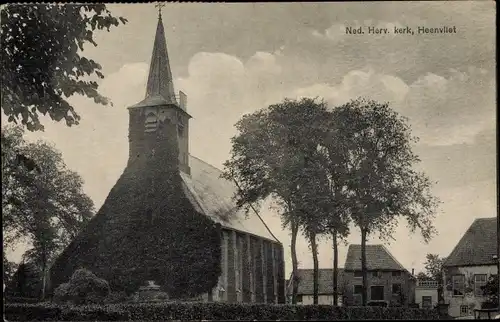 Ak Heenvliet Südholland, Ned. Herv. kerk