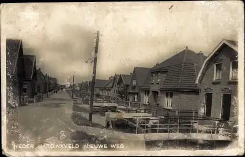 Foto Ak Neder Hardinxveld Südholland, Nieuwe Weg