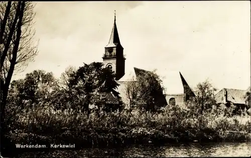 Ak Werkendam Nordbrabant, Kerkewiel