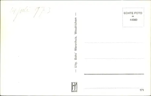 Ak Woudrichem Nordbrabant, Koepoort met Toren