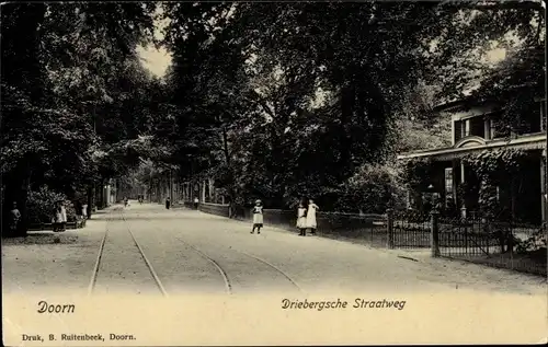 Ak Doorn Utrecht Niederlande, Driebergsche Straatweg