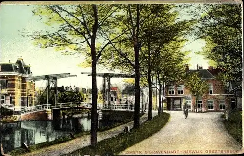 Ak Rijswijk Südholland Niederlande, Geesterbrug