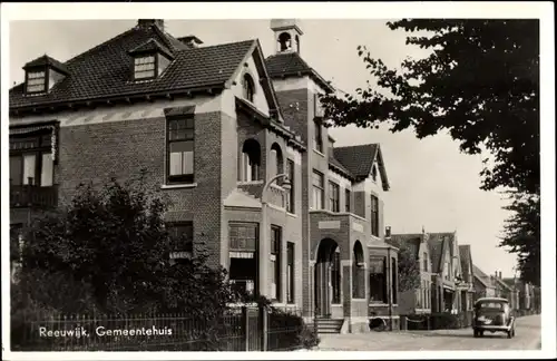 Ak Reeuwijk Südholland, Gemeentehuis