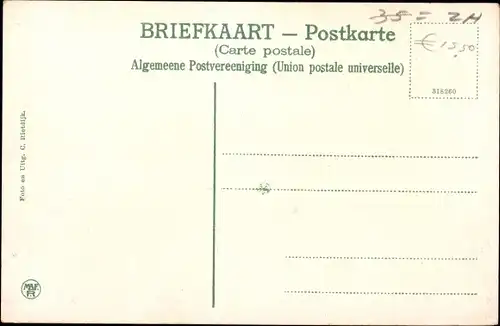 Ak Poortugaal Südholland, Ambtenaarswoningen Maasoord