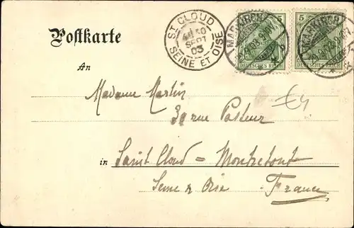 Ak Sélestat Schlettstadt Elsass Bas Rhin, Neuer Weg, Sunlicht Seife
