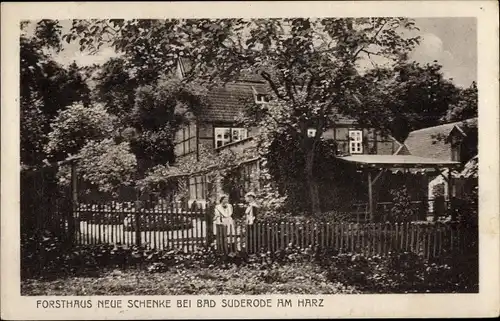 Ak Bad Suderode Quedlinburg im Harz, Forsthaus Neue Schenke