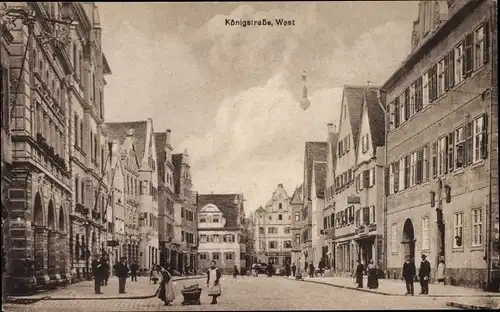 Ak Dillingen an der Donau, Königstraße