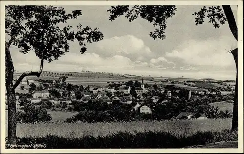 Ak Rittersdorf in der Eifel, Blick auf den Ort mit Umgebung