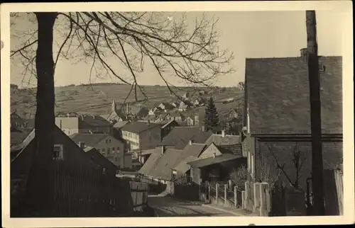 Ak Schmiedefeld am Rennsteig Suhl Thüringen, Blick auf den Ort