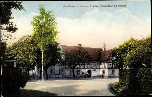 Ak Dänkritz Neukirchen in Sachsen, Gasthaus Dänkritzer Schmiede