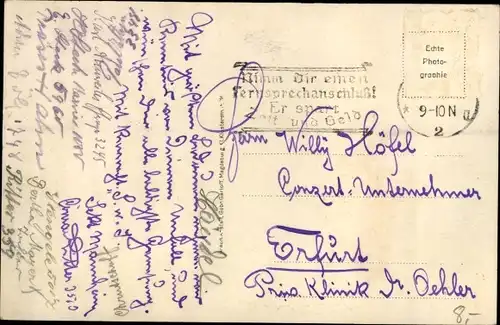 Foto Ak Portrait einer Frau mit Violine