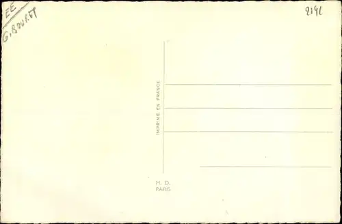 Künstler Ak Bouret, Germaine, Muttertag, Fete des meres, Hund, Junge schreibt einen Brief