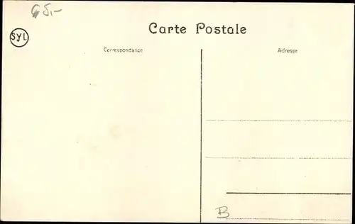 Ak Rumbeke Westflandern, Kasteel, voorplein