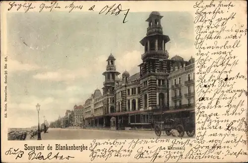 Ak Blankenberghe Blankenberge Westflandern, Promenade