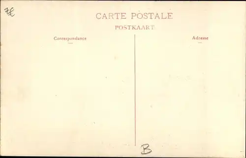 Ak Messines Mesen Westflandern, L'Instition Royale et l'Eglise