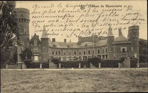 Ak Thourout Torhout Westflandern, Wijnendale, Schloss Wijnendaale, Chateau de Wynendaele