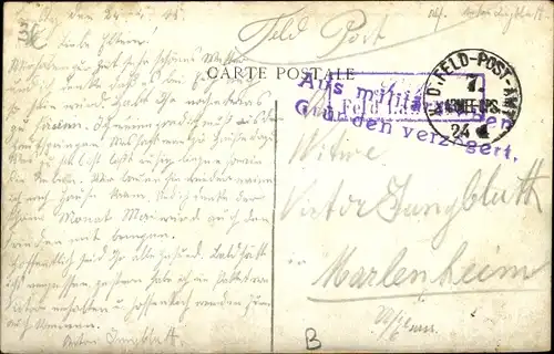 Ak Zeebrugge Westflandern, Vue generale