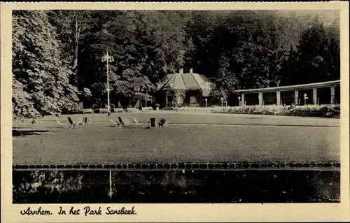 Ak Arnhem Gelderland Niederlande, In het Park Sonsbeek