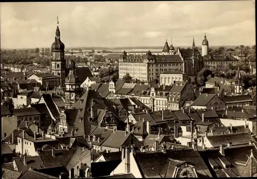 Ak Altenburg in Thüringen, Blick vom Nilolaiturm