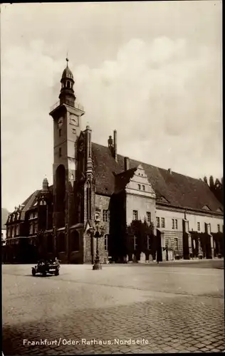 Ak Frankfurt an der Oder, Rathaus, Nordseite