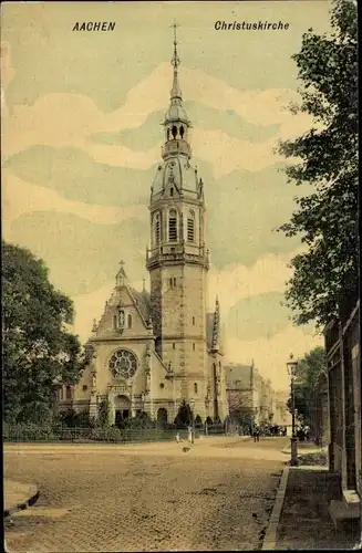 Ak Aachen, Christuskirche