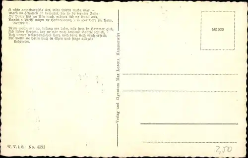 Lied Ak Frohnau Annaberg Buchholz Erzgebirge, Dr Frohnaaer Hammer, Hammerschänke, Alfred Kaaden