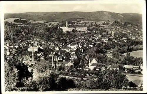Ak Rudolstadt in Thüringen, Panorama