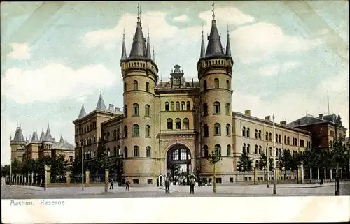 Ak Aachen in Nordrhein Westfalen, Kaserne