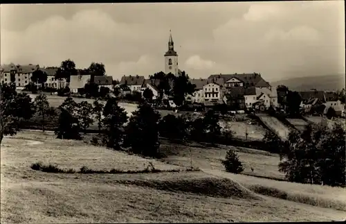 Ak Jöhstadt im Erzgebirge Sachsen, Totale