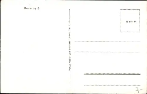 Ak Döbeln in Sachsen, Kaserne B
