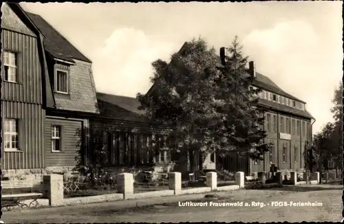 Ak Frauenwald am Rennsteig Ilmenau in Thüringen, FDGB-Ferienheim