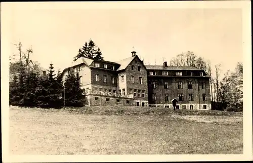 Ak Schmiedefeld am Rennsteig Suhl THüringen, Stutenhaus, Ferienheim VEB Zeiss
