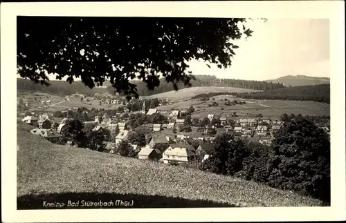 Ak Stützerbach Ilmenau Thüringen, Ortschaft mit Landschaftsblick