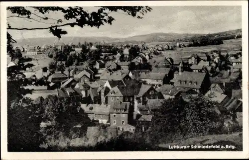 Ak Schmiedefeld am Rennsteig Suhl Thüringen, Panorama