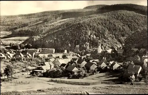 Ak Arlesberg Geraberg in Thüringen, Panorama
