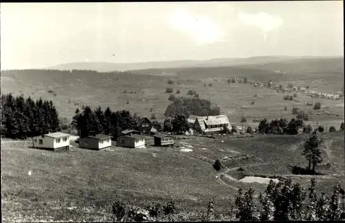 Ak Schmiedefeld am Rennsteig Suhl Thüringen, An der Schönen Aussicht