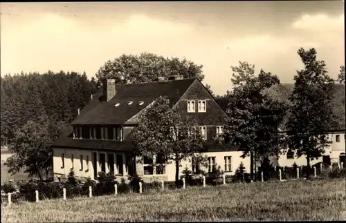 Ak Sehma Sehmatal Erzgebirge, Erholungsheim des DTSB
