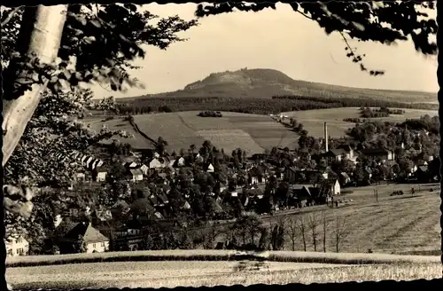 Ak Sehma Sehmatal im Erzgebirge, Gesamtansicht mit Bärenstein