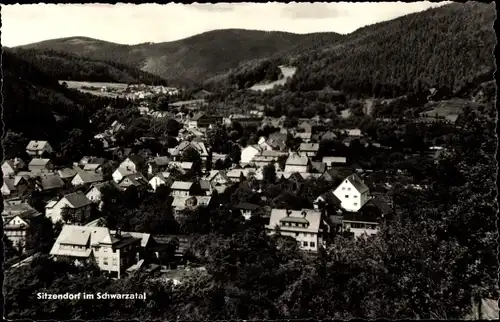 Ak Sitzendorf in Thüringen, Panorama