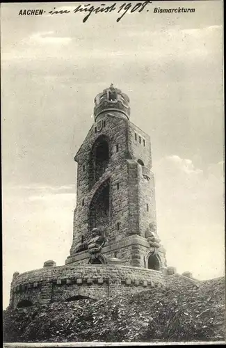 Ak Aachen in Nordrhein Westfalen, Bismarckturm