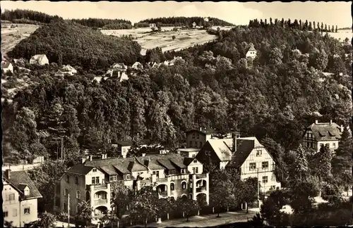 Ak Bad Gottleuba in Sachsen, Teilansicht