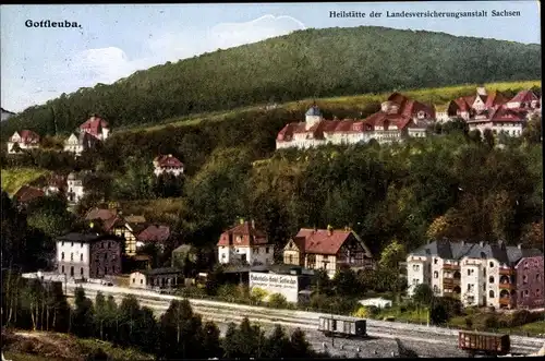 Ak Bad Gottleuba in Sachsen, Heilstätte der Landesversicherungsanstalt Sachsen