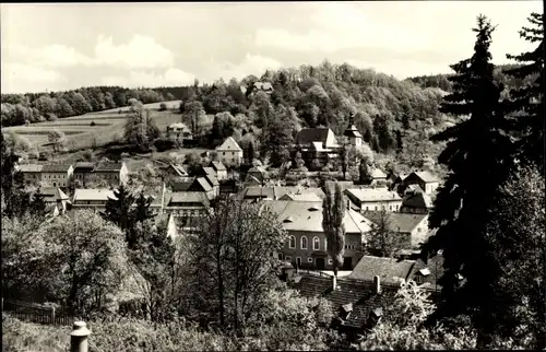 Ak Bad Gottleuba in Sachsen, Teilansicht