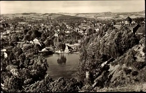 Ak Oelsnitz Vogtland, Blick von der Hohen Schanze