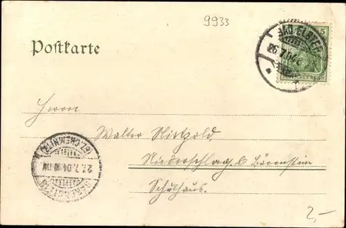 Ak Bad Elster im Vogtland, Louisa-See