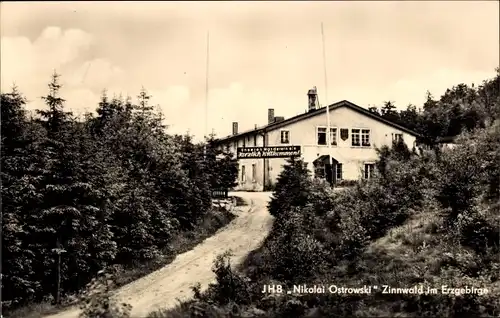 Ak Zinnwald Georgenfeld Altenberg im Erzgebirge, JHB Nikolai Ostrowski